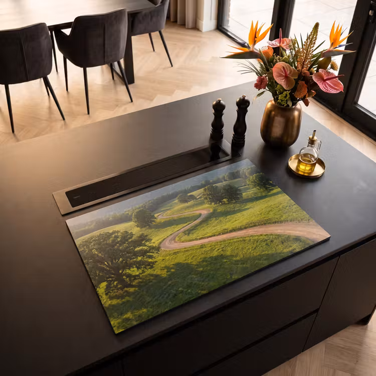 Inductie beschermer - Weg - Weide - Natuur - Groen — 3