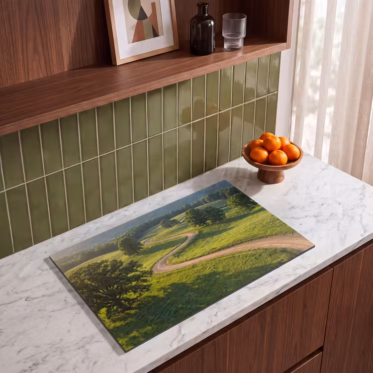 Inductie beschermer - Weg - Weide - Natuur - Groen — 4