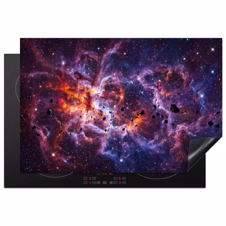 Inductie beschermer - Space - Stars - Abstract - Colorful — 2