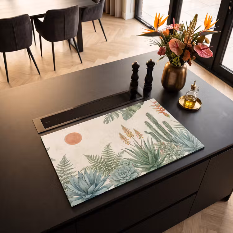 Inductie beschermer - Woestijn - Planten - Groen — 3