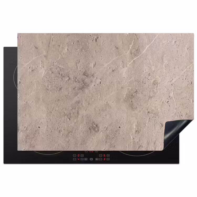 Inductie beschermer - Textuur - Steen - Patroon - Rustiek - Beige — 1