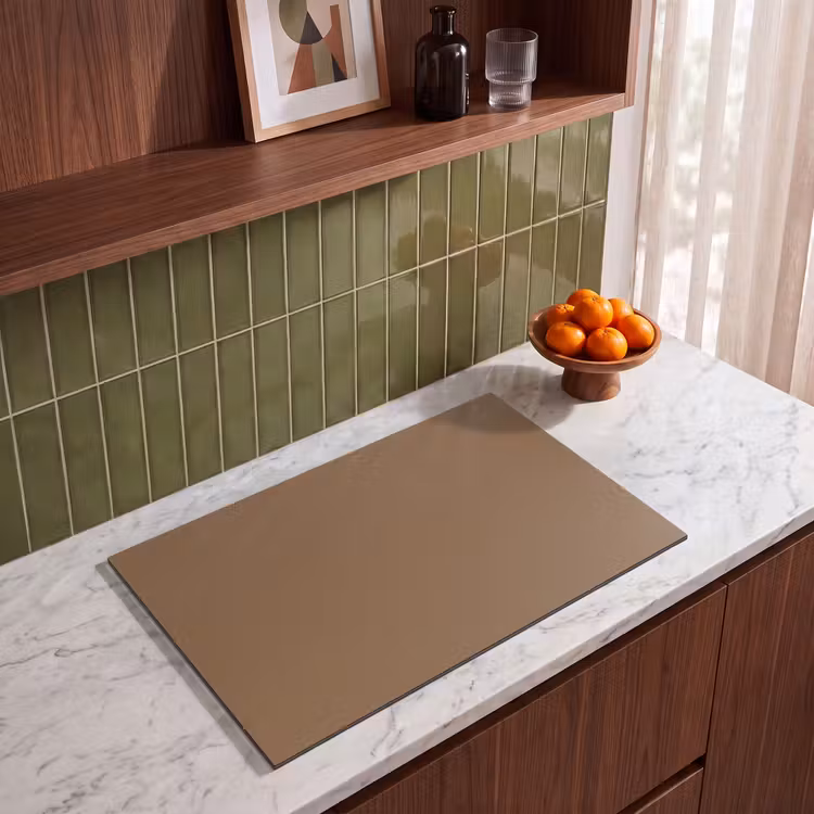 Inductie beschermer - Soft - Walnut - Bruin — 4