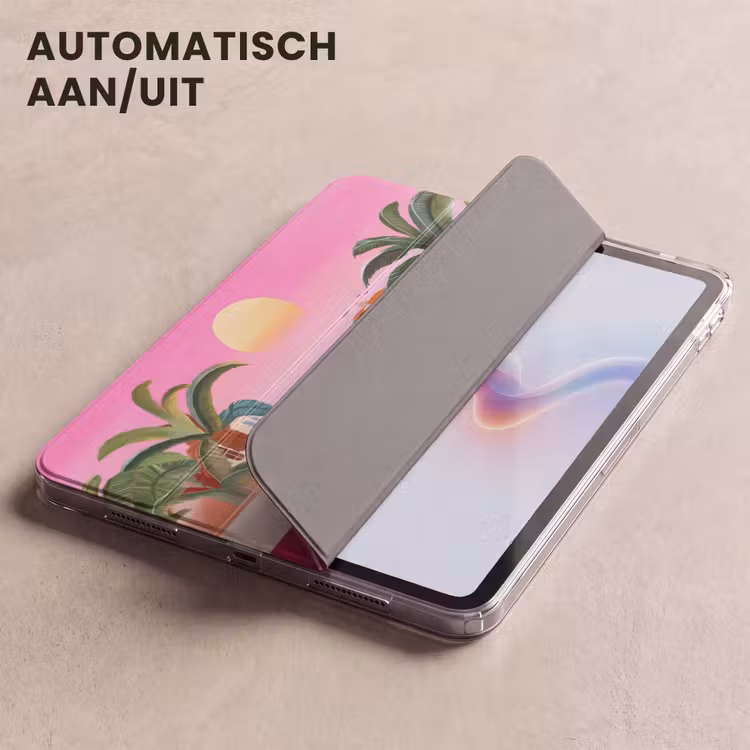 iPad hoes - Stad - Roze - Palmbomen — 4