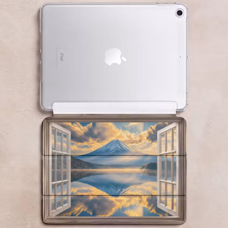 iPad hoes - Doorkijk - Landschap - Bergen - Uitzicht - Raam — 6