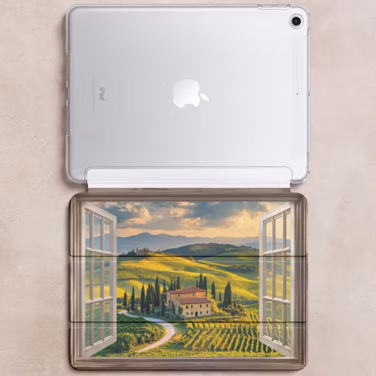 iPad hoes - Doorkijk - Toscane - Uitzicht - Landschap - Zomer — 6