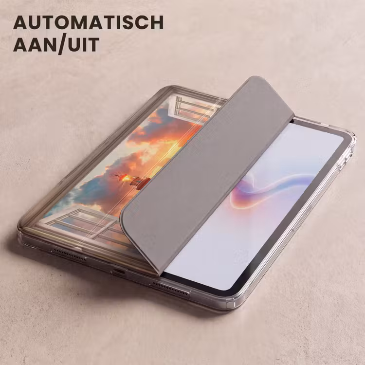 iPad hoes - Doorkijk - Raam - Vuurtoren - Zonsondergang - Strand — 4