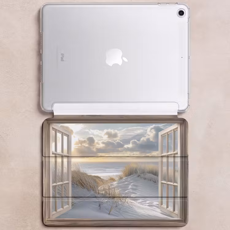 iPad hoes - Doorkijk - Strand - Duinen - Zee - Natuur — 6