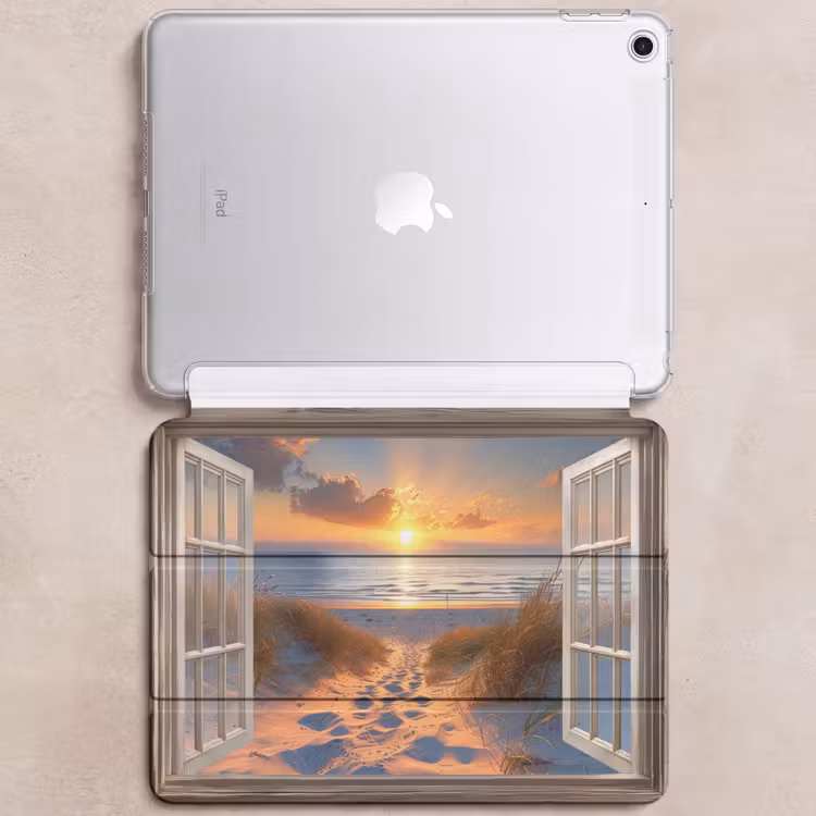 iPad hoes - Doorkijk - Strand - Duinen - Zonsondergang — 6