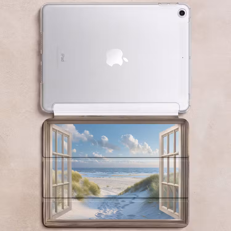 iPad hoes - Doorkijk - Strand - Raam - Duinen - Zee — 6