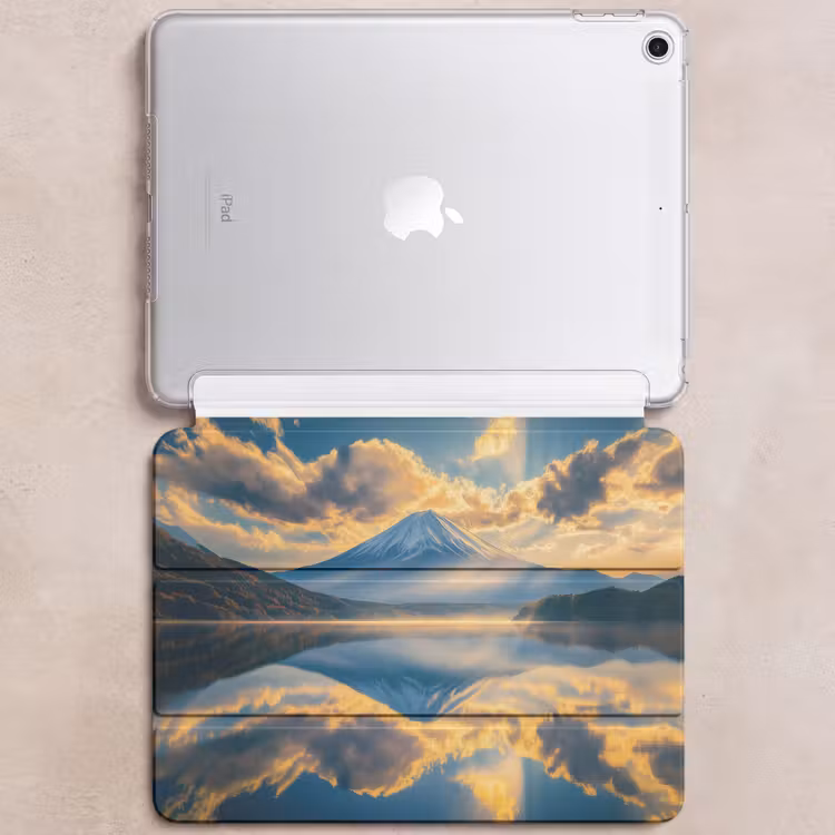 iPad hoes - Berg - Rivier - Zonsondergang — 6