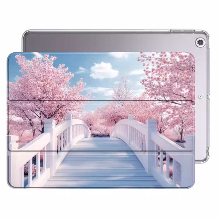 iPad hoes - Brug - Kersenbomen - Wit — 1
