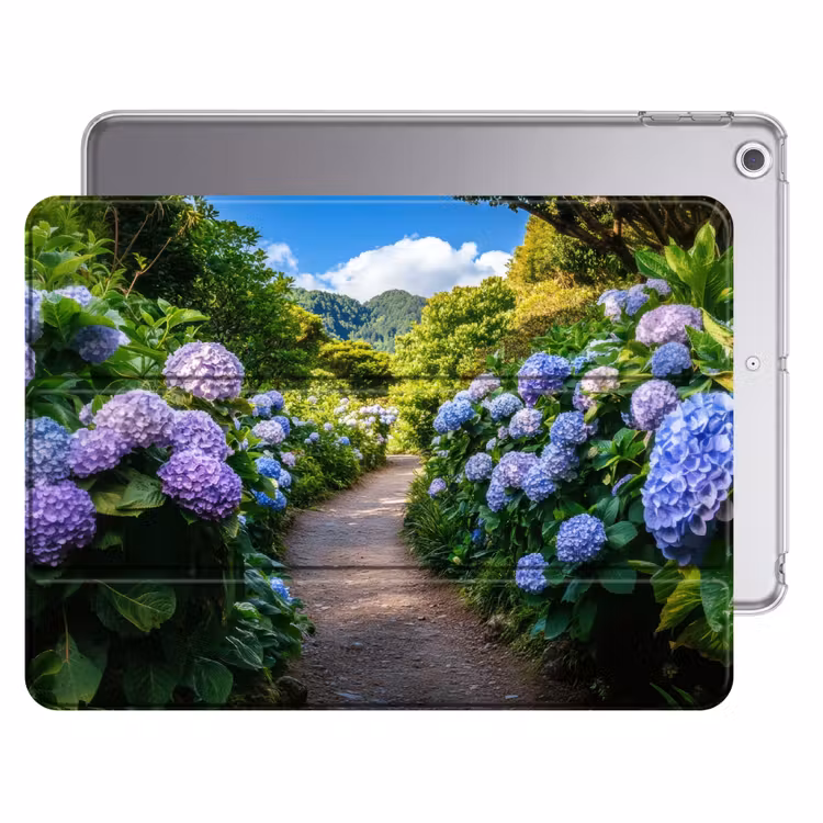 iPad hoes - Hortsensia - Pad - Bloemen — 1