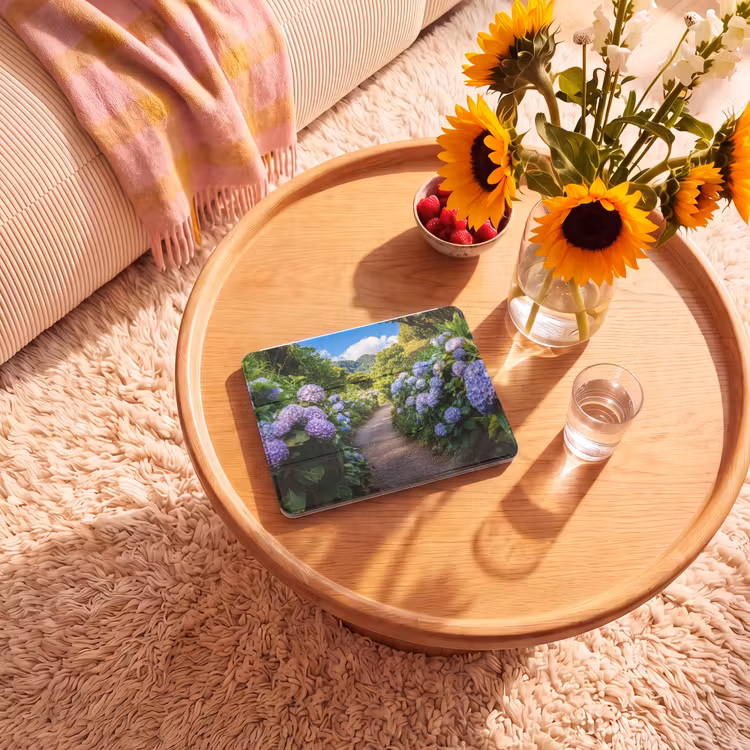 iPad hoes - Hortsensia - Pad - Bloemen — 2