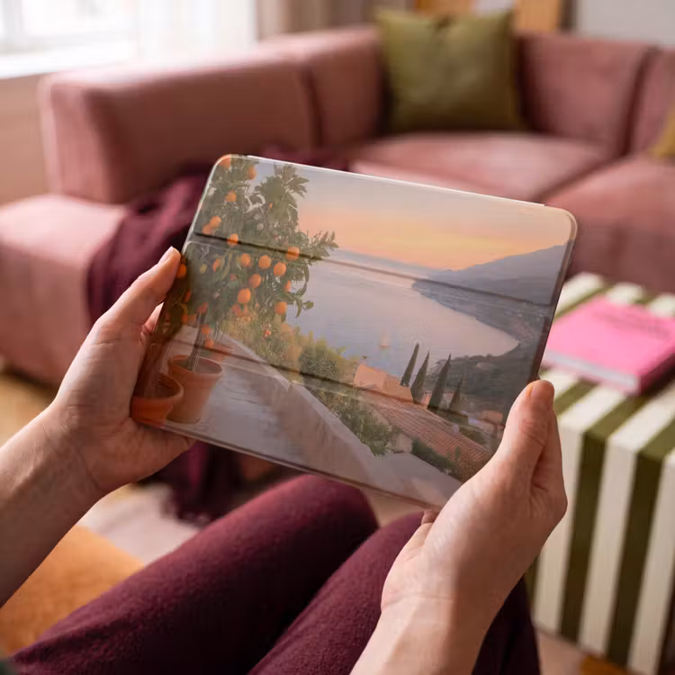iPad hoes - Middelandse zee - Sinaasappel - Heuvels - Zee — 3