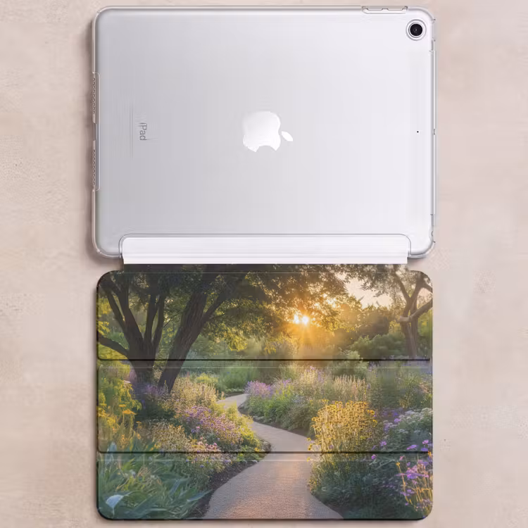 iPad hoes - Pad - Bloemen - Park — 6