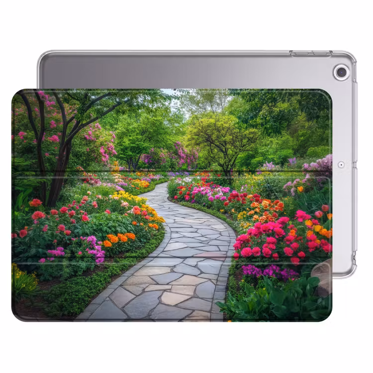 iPad hoes - Park - Bloemen - Tuin — 1