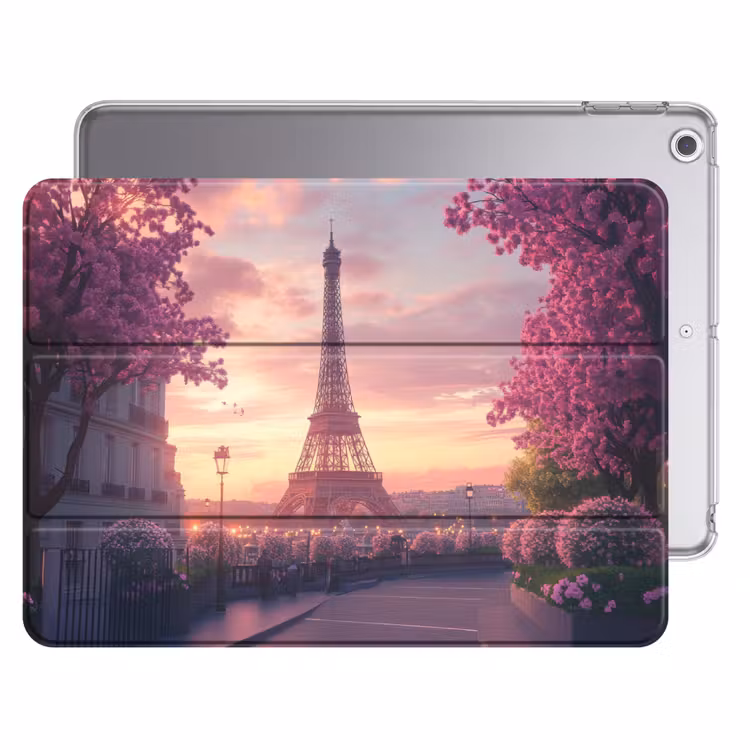 iPad hoes - Eiffeltoren - Parijs - Roze — 1