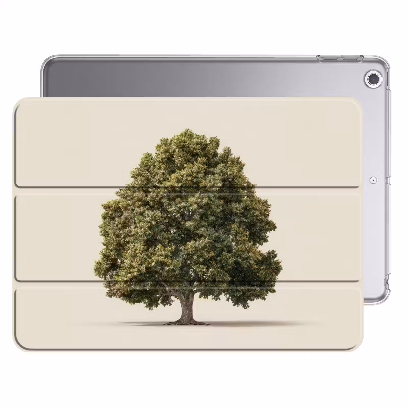 iPad hoes - Eikenboom - Groen - Lichte achtergrond — 1
