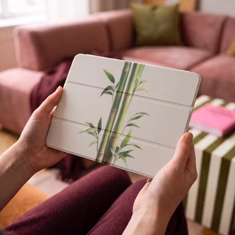 iPad hoes - Bamboestengels - Sierlijk - Groen — 3