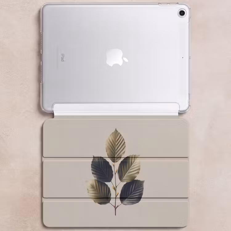 iPad hoes - Beukenbladeren - Bruin - Groen - neutraal — 6
