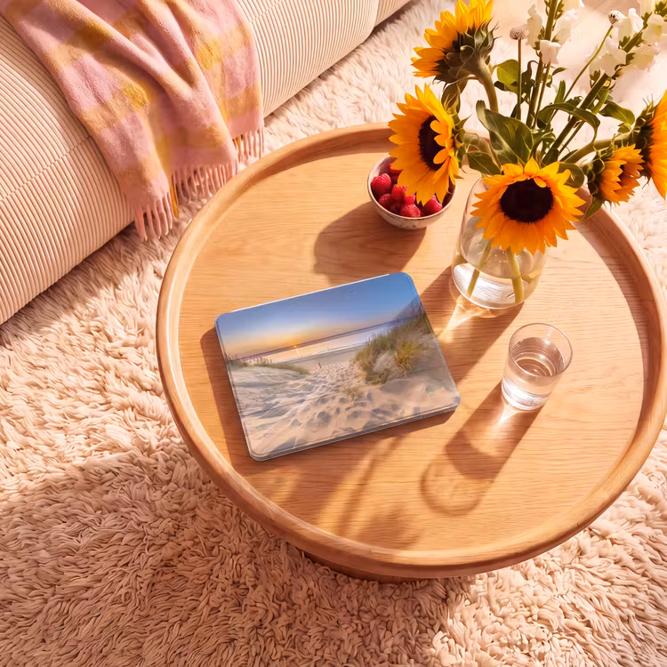 iPad hoes - Duin - Zonsondergang - Horizon - Strand - Gras — 2