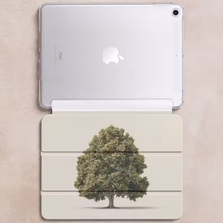 iPad hoes - Eikenboom - Groen - Lichte achtergrond — 6