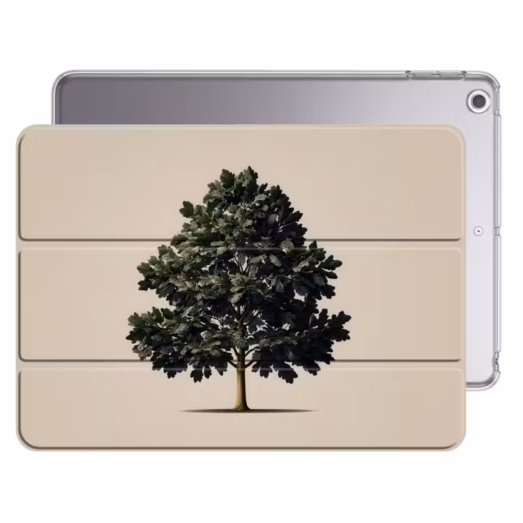 iPad hoes - Eikenboom - Schaduw - Egaal — 1