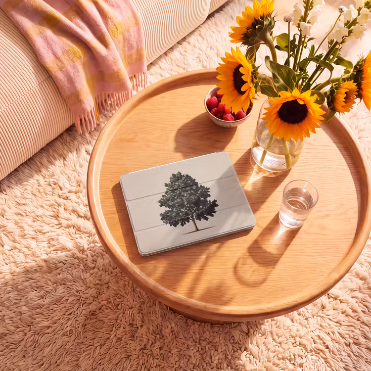 iPad hoes - Eikenboom - Schaduw - Egaal — 2