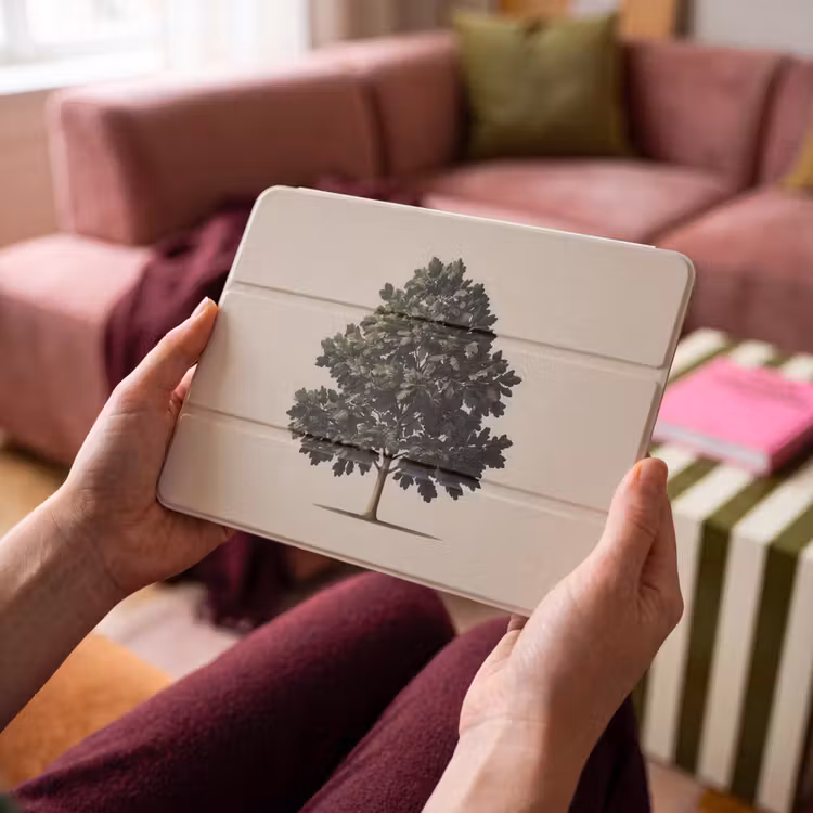 iPad hoes - Eikenboom - Schaduw - Egaal — 3