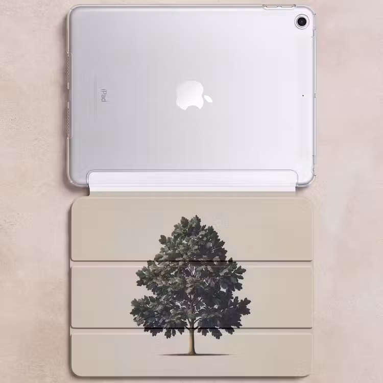 iPad hoes - Eikenboom - Schaduw - Egaal — 6