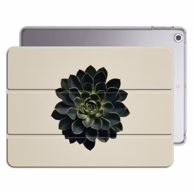 iPad hoes - Rozet - Cirkelvormig - Donkergroen — 1