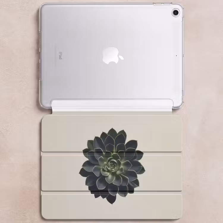 iPad hoes - Rozet - Cirkelvormig - Donkergroen — 6
