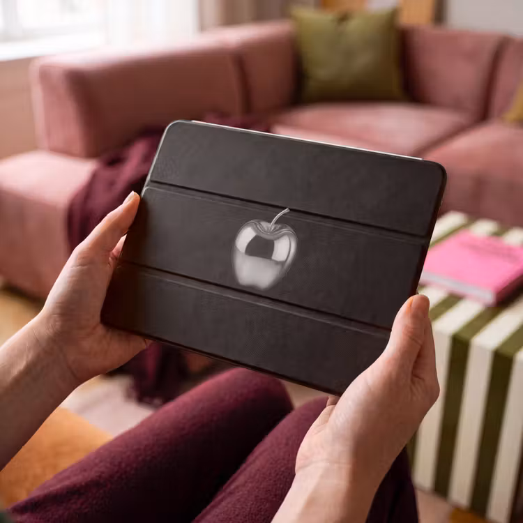 iPad hoes - Appel - Metallic - Symmetrisch — 3