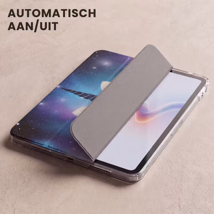 iPad hoes - Eenhoorn - Sterren - Blauw — 4