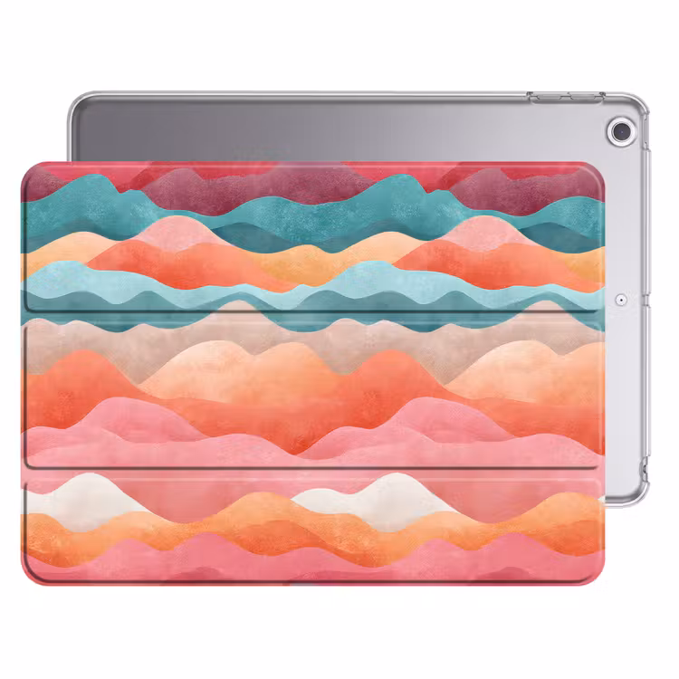 iPad hoes - Golven - Kleurrijk - Abstract — 1
