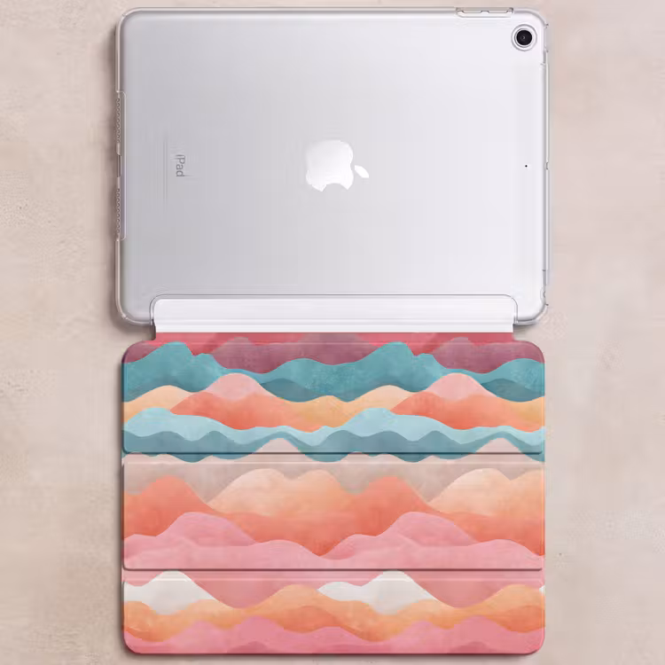 iPad hoes - Golven - Kleurrijk - Abstract — 6