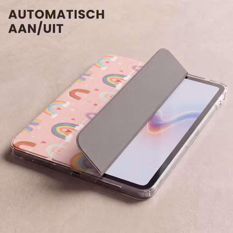 iPad hoes - Regenboog - Patroon - Pastel — 4