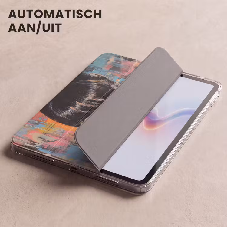 iPad hoes - Kauwgom - Vrouw - Penseelstreken - Modern — 4