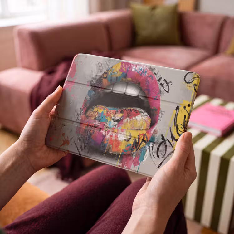 iPad hoes - Lippen - Graffiti - Expressief — 3