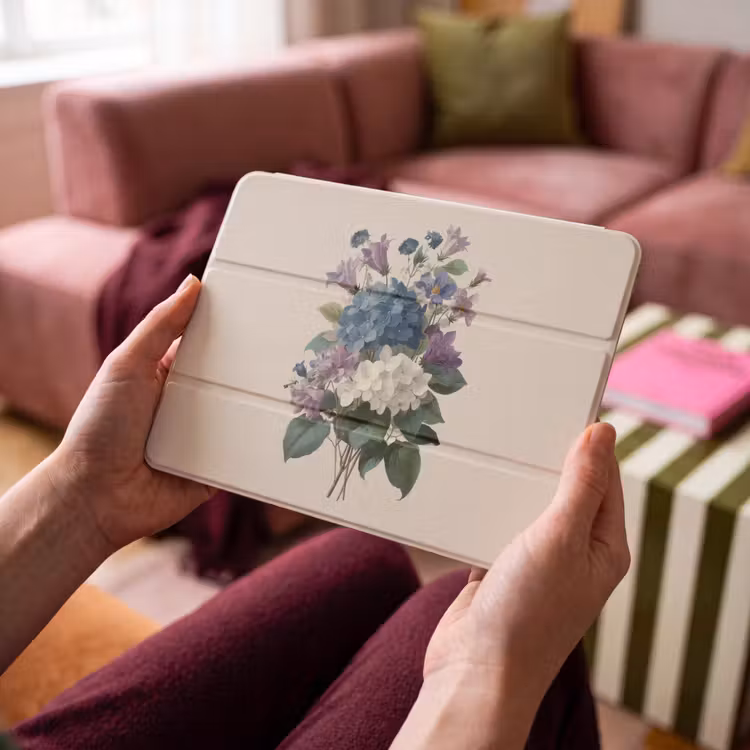 iPad hoes - Bloemen - Gedetailleerd - Rust - Realistisch — 3
