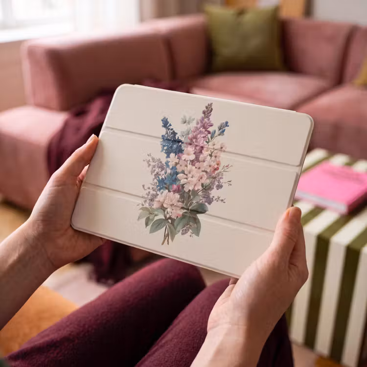 iPad hoes - Boeket - Beige - Harmonieus - Subtiel — 3