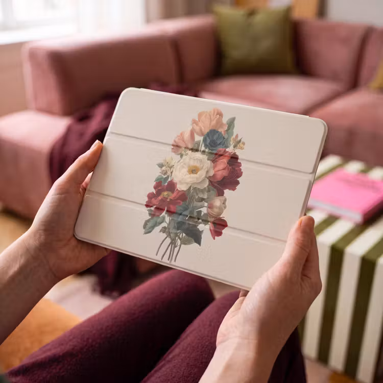 iPad hoes - Boeket - Warme tinten - Elegant — 3