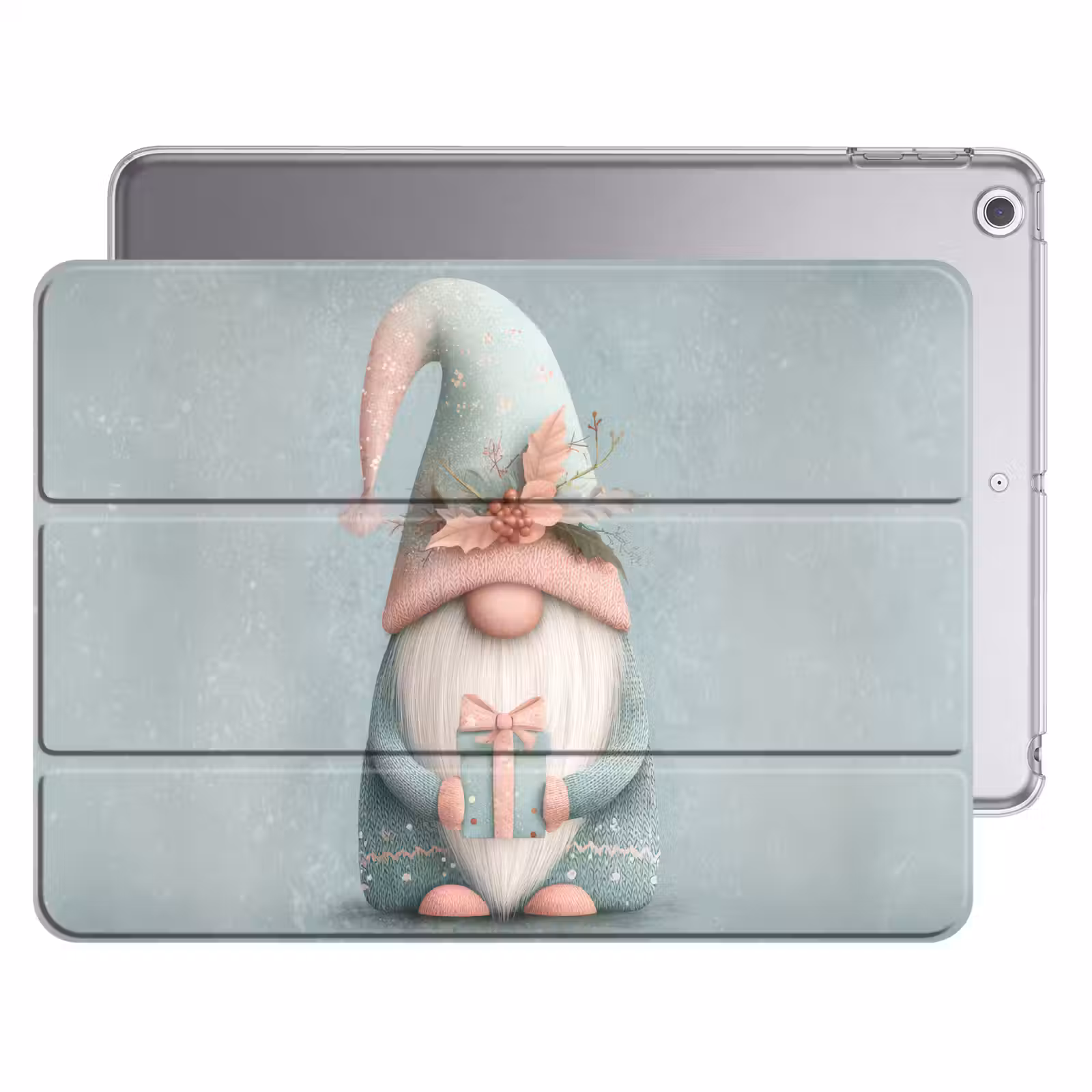 iPad hoes - Kerstgnome - Cadeau - Groen — 1
