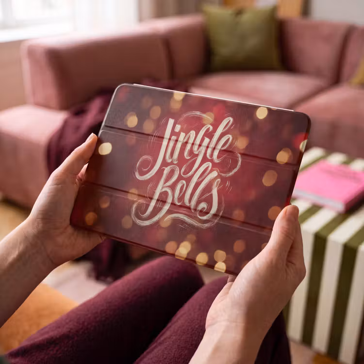 iPad hoes - Jingle - Bells - Kerst - Rood — 3