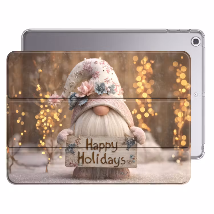 iPad hoes - Kerst - Gnome - Bord - Kleurrijk — 1