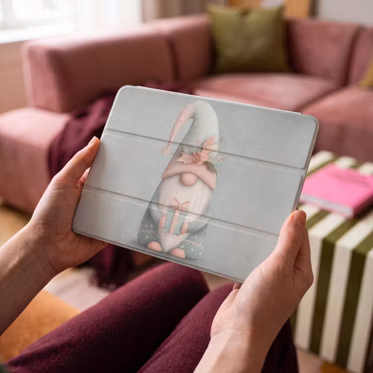 iPad hoes - Kerstgnome - Cadeau - Groen — 3