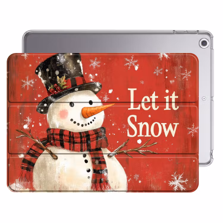 iPad hoes - Sneeuwpret - Winter - Sneeuwpop — 1