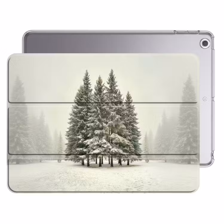 iPad hoes - Bomen - Sneeuw - Wit — 1