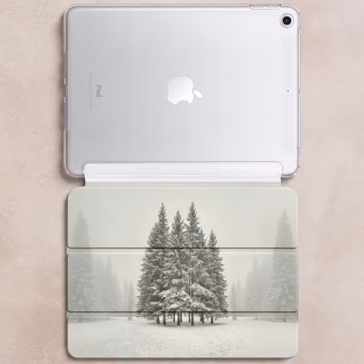 iPad hoes - Bomen - Sneeuw - Wit — 6