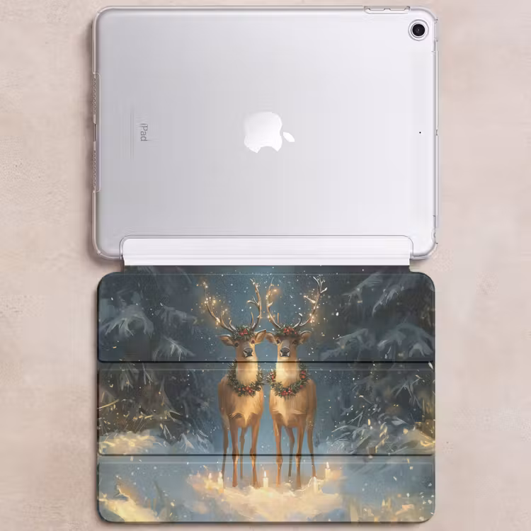 iPad hoes - Dennensprookje - Rendier - Nacht — 6